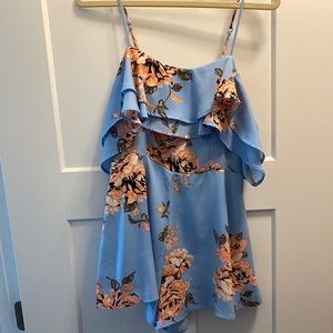 Jealous tomatoes floral romper